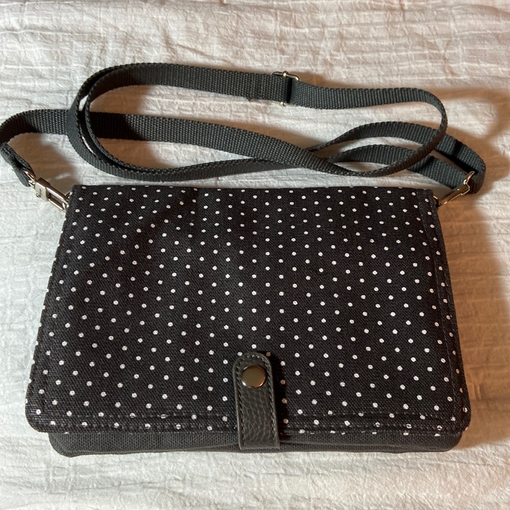 Thirty-One Canvas Cross Body Bag NWOT